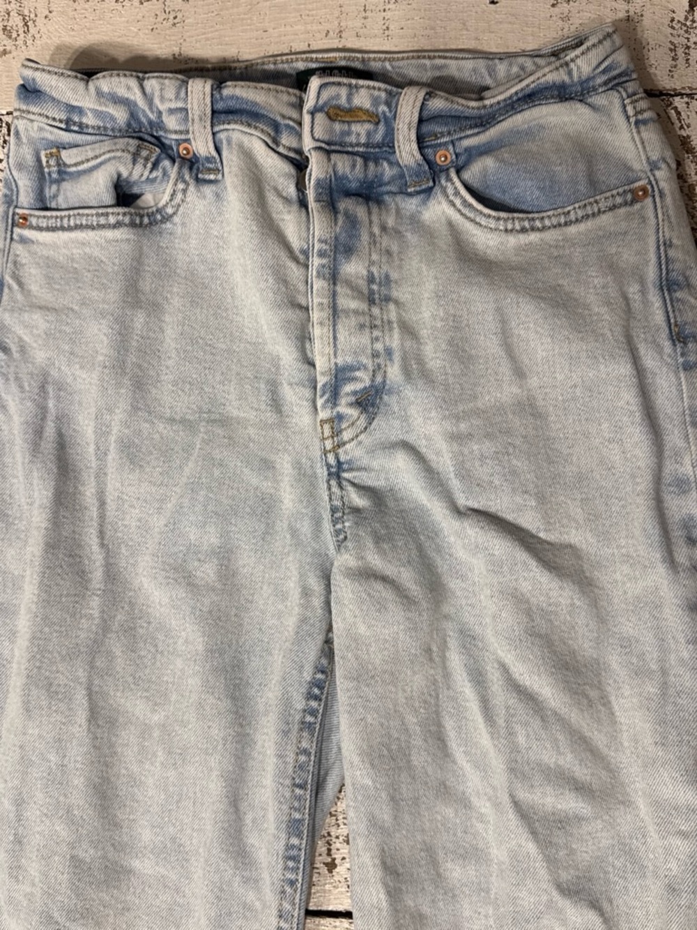 wild fable Washed Light Blue Relaxed Women's Jeans